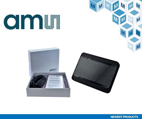 贸泽电子开售ams TMF8801 EVM评估套件,助力ToF距离测量应用